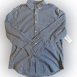Old navy slim flex fit L button up long sleeve
